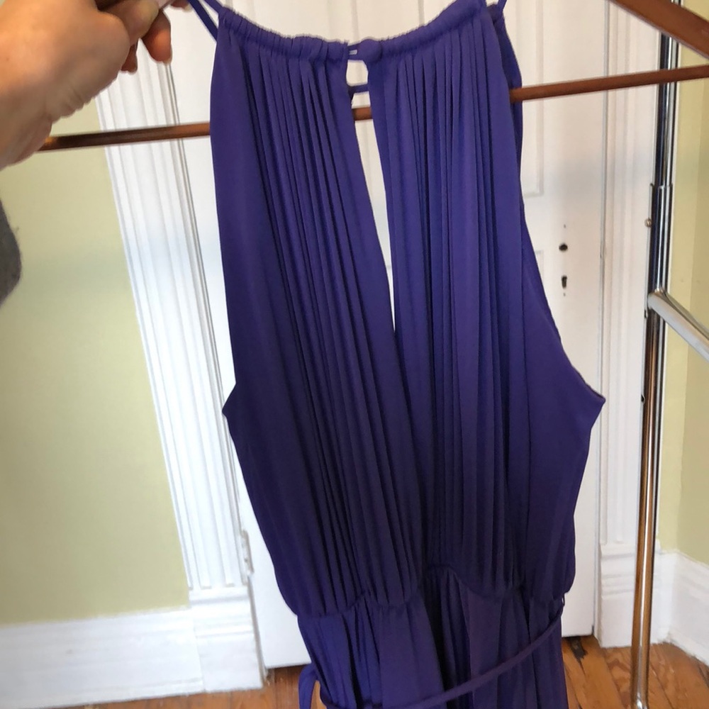 Purple high to low dress - Picture 4 of 5